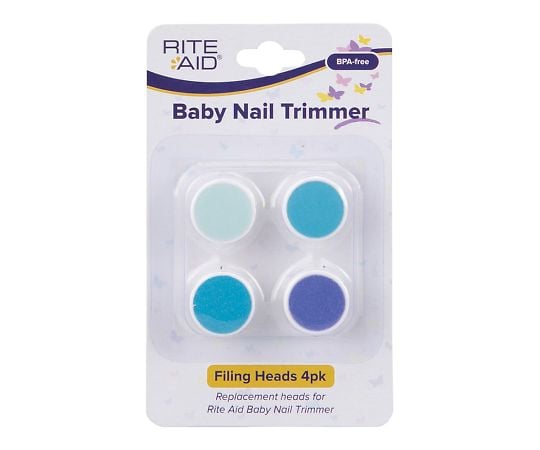 Rite Aid Baby Nail Trimmer Replacement Pads (4 Types) Head 1 Pack
