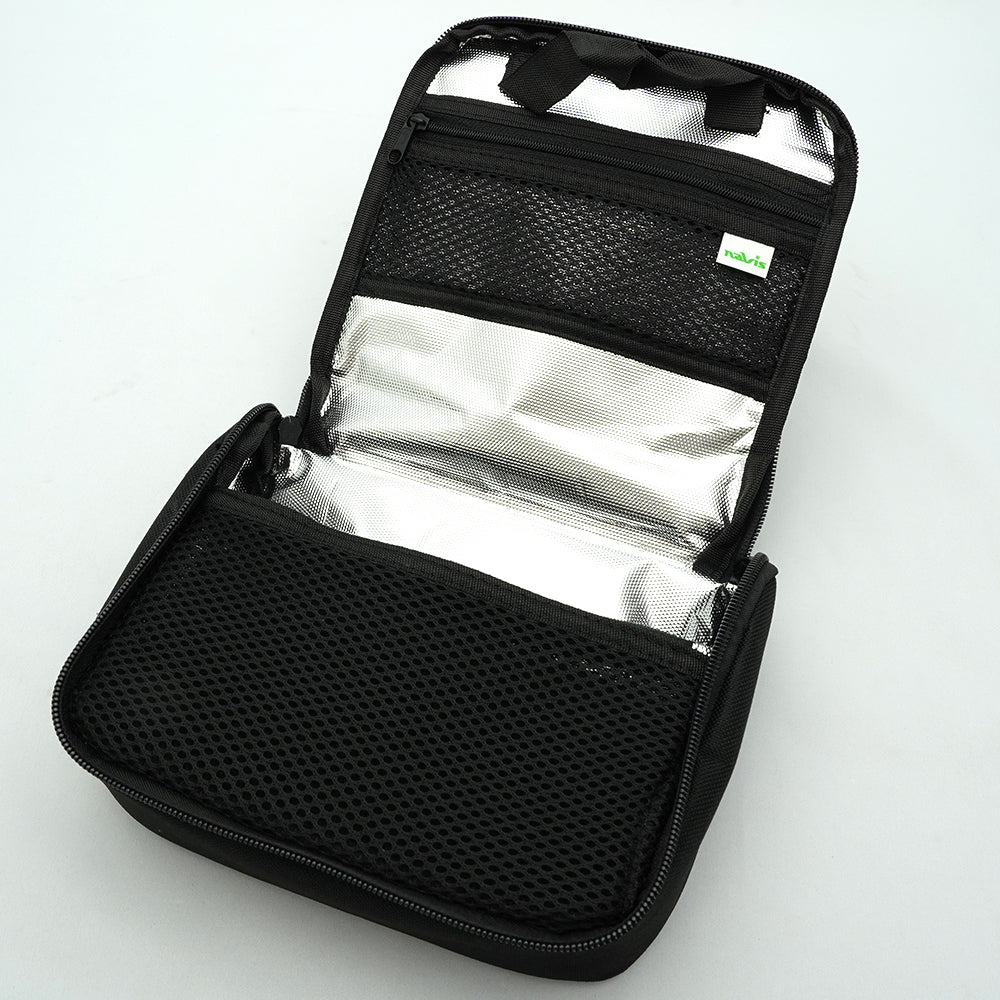 インスリンポーチ（アルミ仕様）　220×50×135mm　IP-BLK 1個