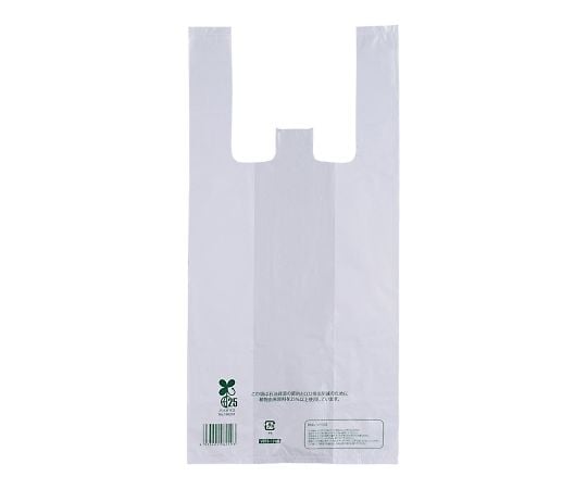 Plastic bags with handles (Biomass 25 degrees) 180 x 380 x 0.012mm 100 pieces No.12 1 bag (100 pieces)