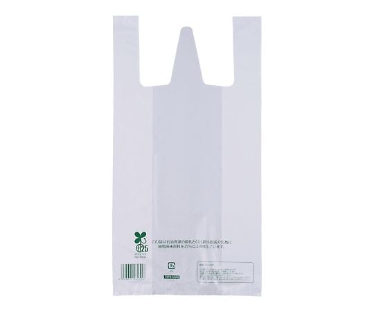 Plastic bags with handles (Biomass 25 degrees) 255 x 480 x 0.014mm 100 pieces No.30 1 bag (100 pieces)