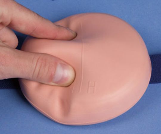 腹部注射練習パッド　Φ108mm　7070 1セット