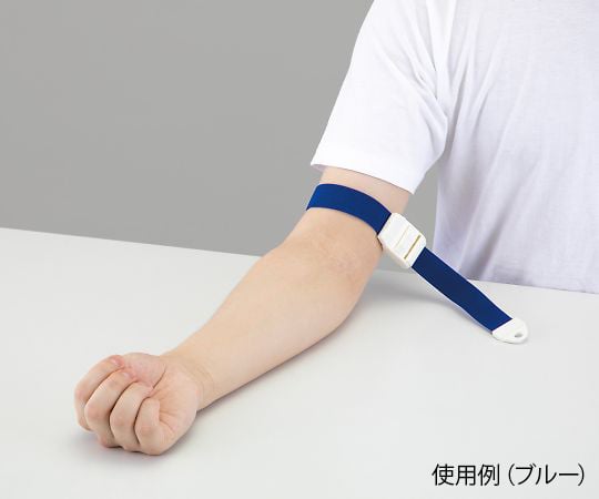 ワンタッチ駆血帯　ブルー　SOT-Blue 1個