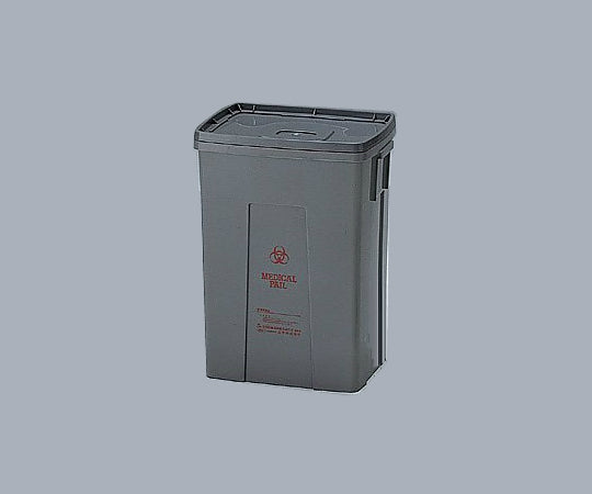 メディカルペール　K＃50（本体・フタセット）灰色×赤印刷　205404（セット）-灰色×赤印刷 1個