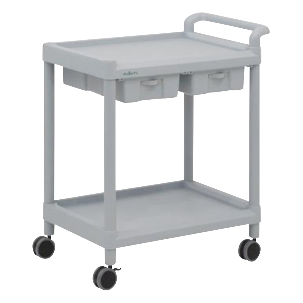 モバイルストレージカート(引出し付) 2段 705×444×830　MSO21C 1個