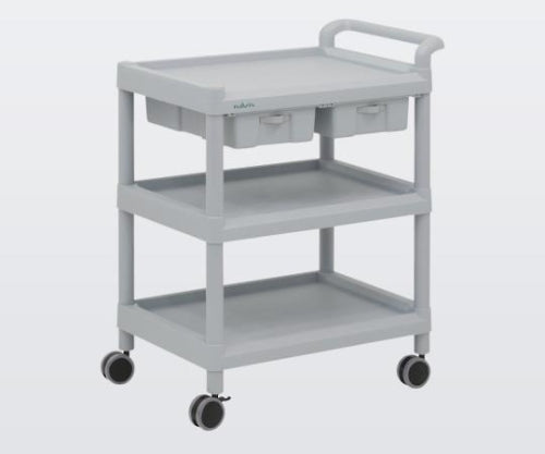 モバイルストレージカート(引出し付) 3段 705×444×855　MSO21D 1個