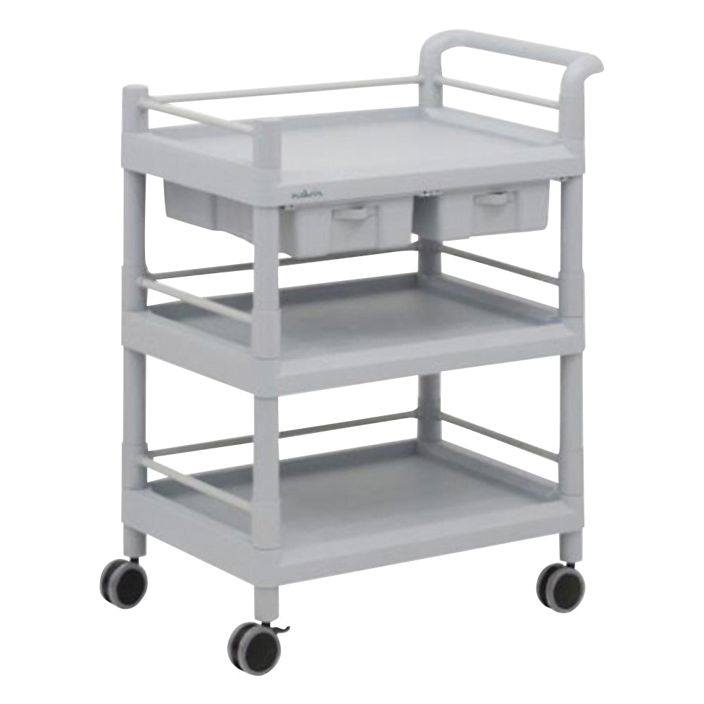 모바일 스토리지 카트(서랍 포함) 3단(프레임 부착) 705×444×885 MSO21J 1개