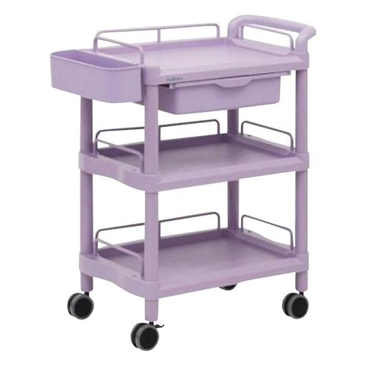 モバイルポケットカート(引出し付き) 3段 650×410×867　MP61BP 1個