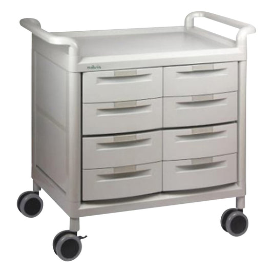 モバイルストアーカート 浅型8個　MS24D 1個