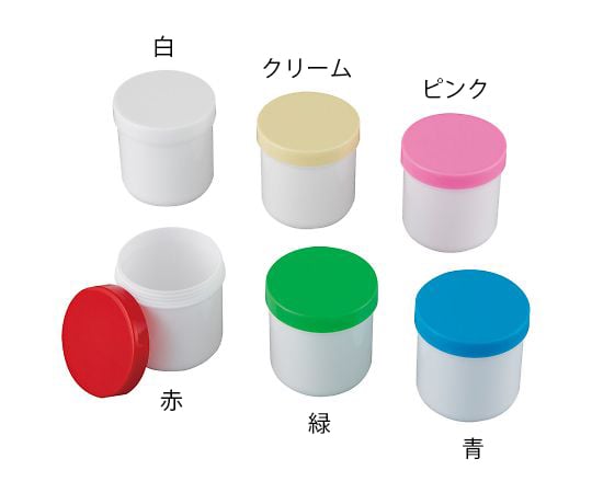 UG軟膏壺（未滅菌）　125mL　白　50個入　3-56 1ケース(50個入)