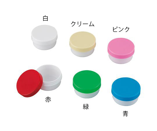 UG 연고 항아리(미멸균) 24mL 흰색 100개입 3-53 1케이스(100개입)