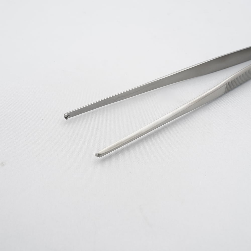 ピンセット(小波)　有鈎　230mm 1本