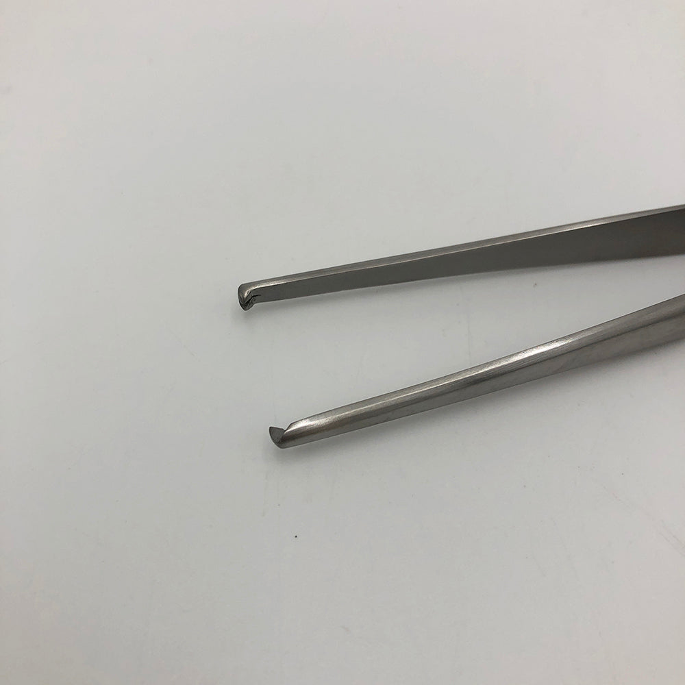 ピンセット(大波)　有鈎　150mm 1本