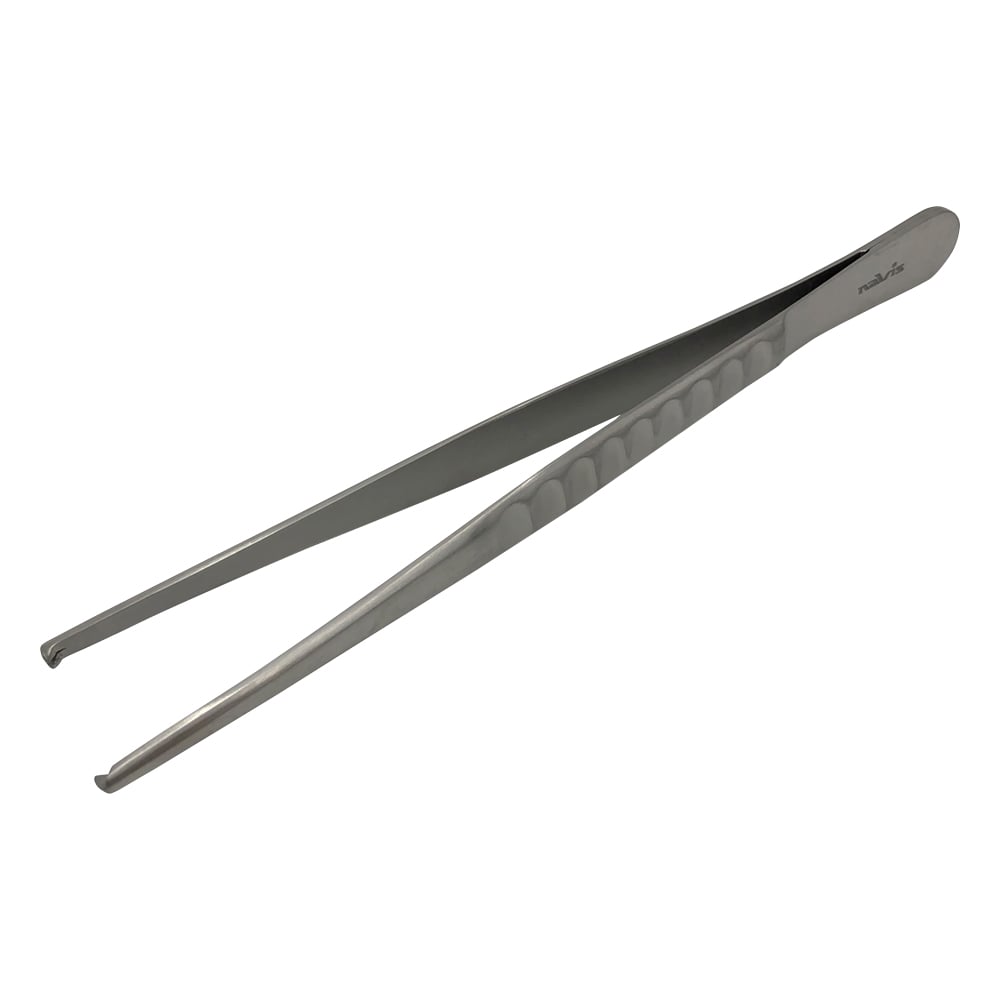 ピンセット(大波)　有鈎　150mm 1本