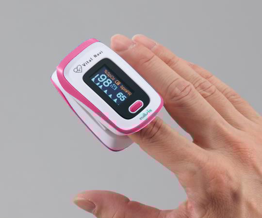 バイタルナビ パルスオキシメータ　ピンク　CP-1 1個
