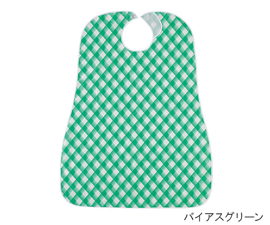 防水食事用エプロン　小花柄ピンク　100-28 1個