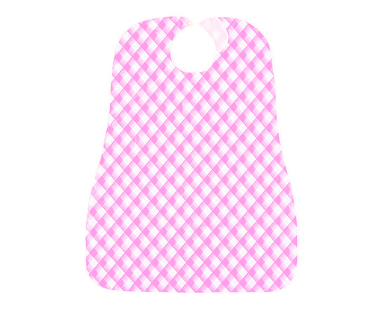 Waterproof Meal Apron, Bias Pink, 100-22, 1 Piece