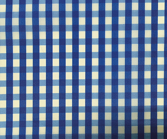 防水食事用エプロン　ギンガムブルー　100-31 1個