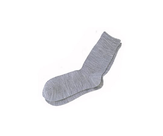Elasticless socks for men, for autumn and winter, grey, 5111H grey, 1 pair