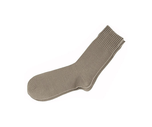 Elasticless socks for men, for autumn and winter, sand, 5111H, sand, 1 pair