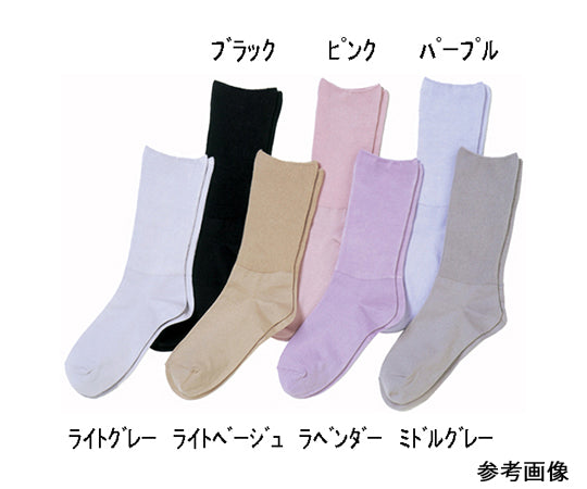 ふくらはぎ楽らくソックス 婦人 春夏用 ミドルグレー　3950 ミドルグレー 1足