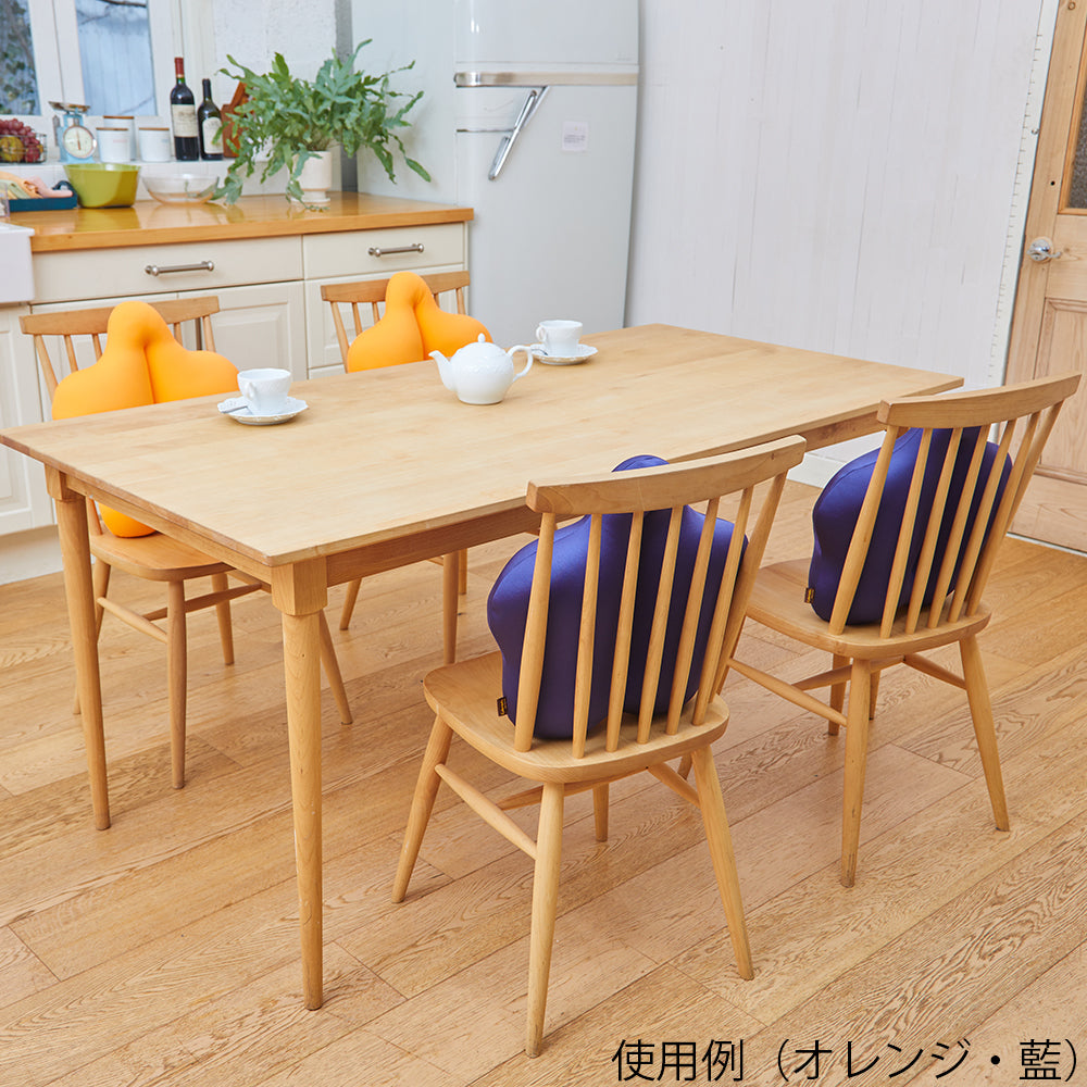 腰用クッション　キュッキュッスタンダード　オレンジ 1個