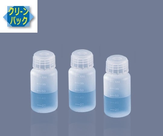 SCC アイボーイ広口びん 100ml （純水洗浄処理済み）1箱（5本×2袋入） 1箱(5本×2袋入)