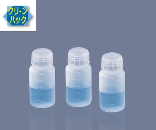 SCC アイボーイ広口びん 100ml （純水洗浄処理済み）1箱（5本×2袋入） 1箱(5本×2袋入)