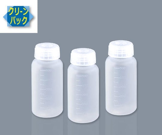 SCC アイボーイ PP広口びん 500ml （純水洗浄処理済み）1箱（2本×5袋入） 1箱(2本×5袋入)