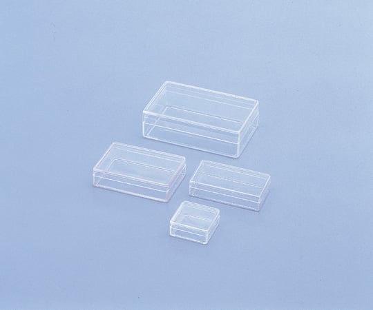 SCC スチロール角型ケース（純水洗浄処理済み）10型 1箱（2個/袋×5袋入） 1箱(2個×5袋入)