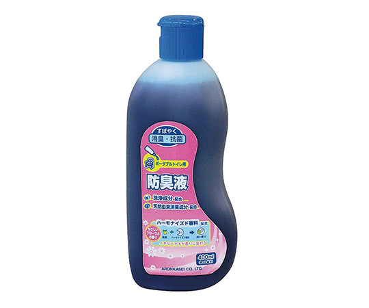 Deodorizing liquid for portable toilets Deodorizing liquid (colored type) 533-204 1 piece