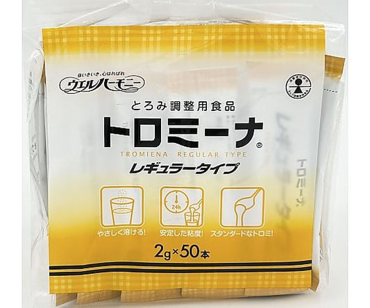 嚥下補助食品トロミーナ (粘度調整食品) レギュラータイプ (2g×50本入)×10袋入 1箱(50本×10袋入)