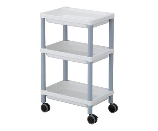 Mobile Tray Cart, 3 Tiers, Gray, MT-3G, 1 pc