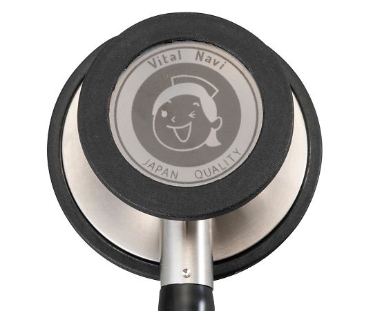 バイタルナビ聴診器（サスペンデッド）　ブラック　BK 1個