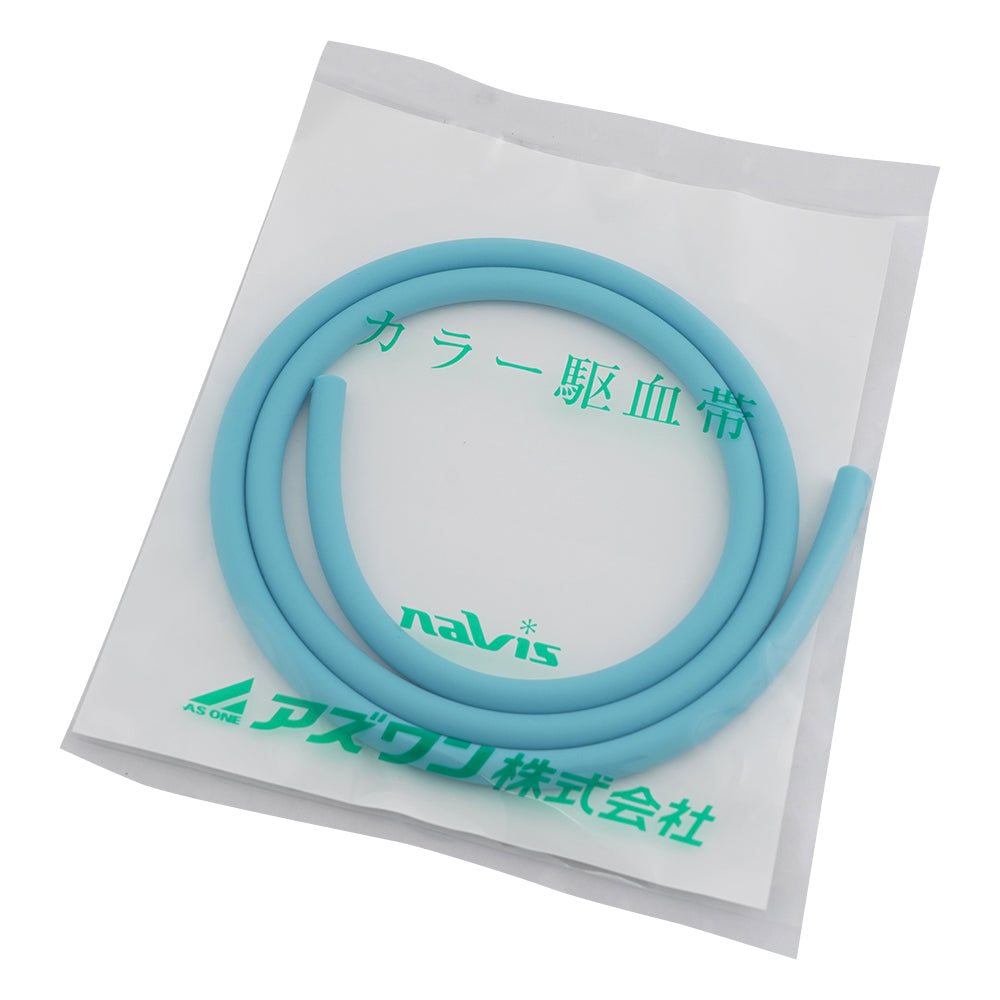 Navis Tourniquet Latex Free Replacement Tube 1m Light Blue 1 Roll
