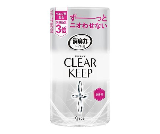 화장실의 탈취력 CLEAR KEEP 400mL 무향료 13053 1개