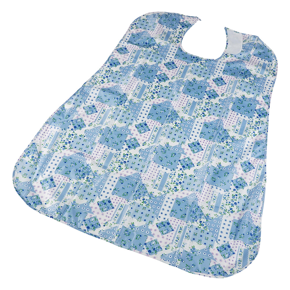 상쾌한 식사용 앞치마 패치워크 블루 1장/가방