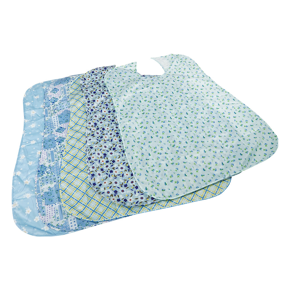 상쾌한 식사용 에이프런 블루 10장 세트 1봉(10장입)