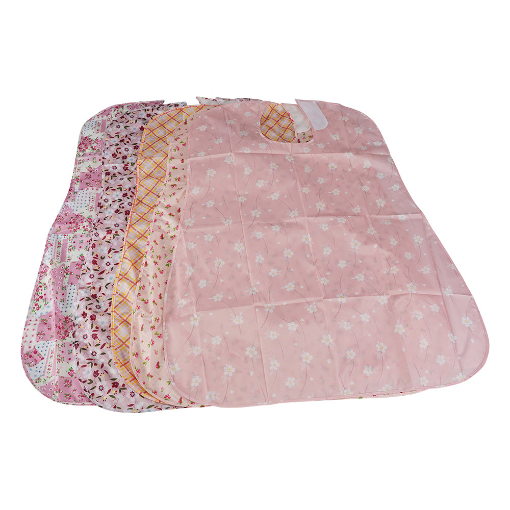 さわやか食事用エプロン ピンク 10枚セット 1袋(10枚入)