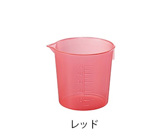 カラーカップ レッド　10個 1袋(10個入)