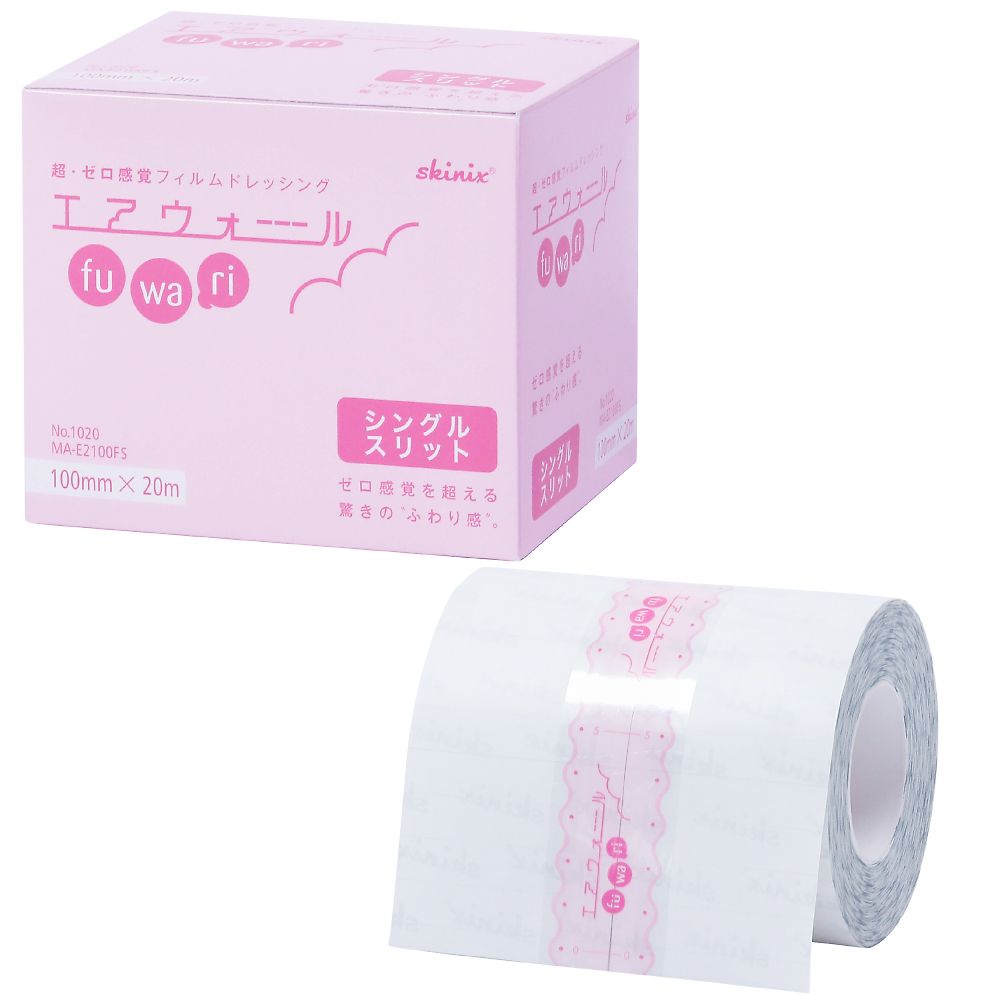 Air Wall Fuwa-ri (Dressing Film) Single Slit 100mm x 20m MA-E2100FS 1 roll/box