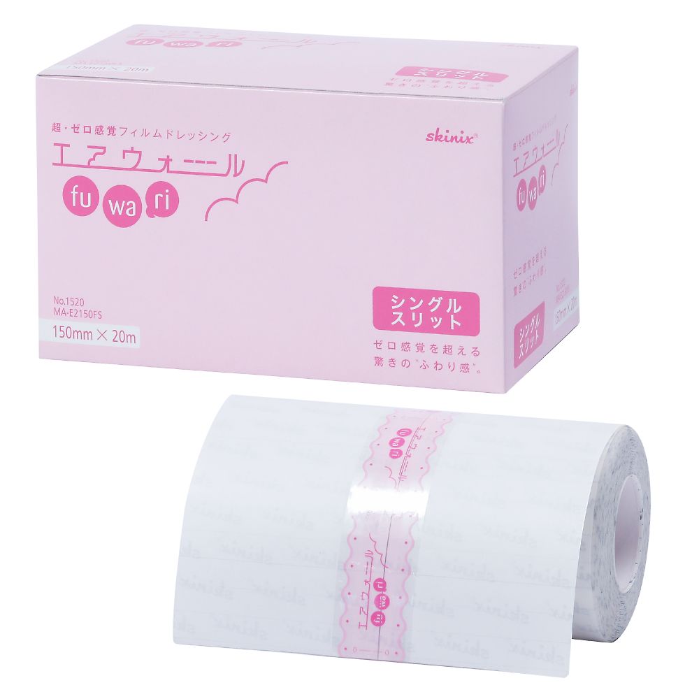 에어 월 후 · 와 · 리 (드레싱 필름) 싱글 슬릿 150mm × 20m MA-E2150FS 1 권 / 상자