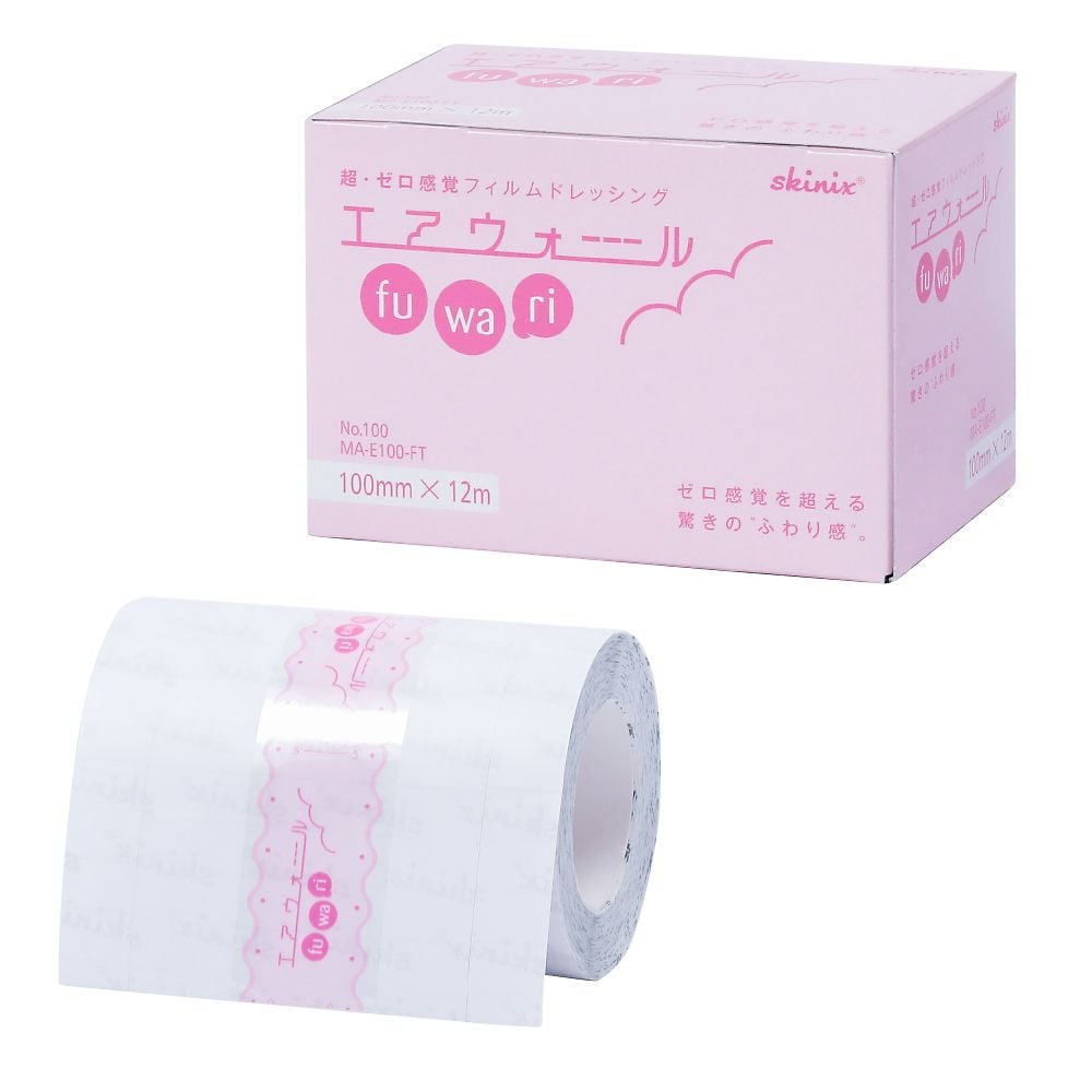 エアウォールふ･わ･り(ドレッシングフィルム) 100mm×12m　MA-E100-FT 1巻/箱