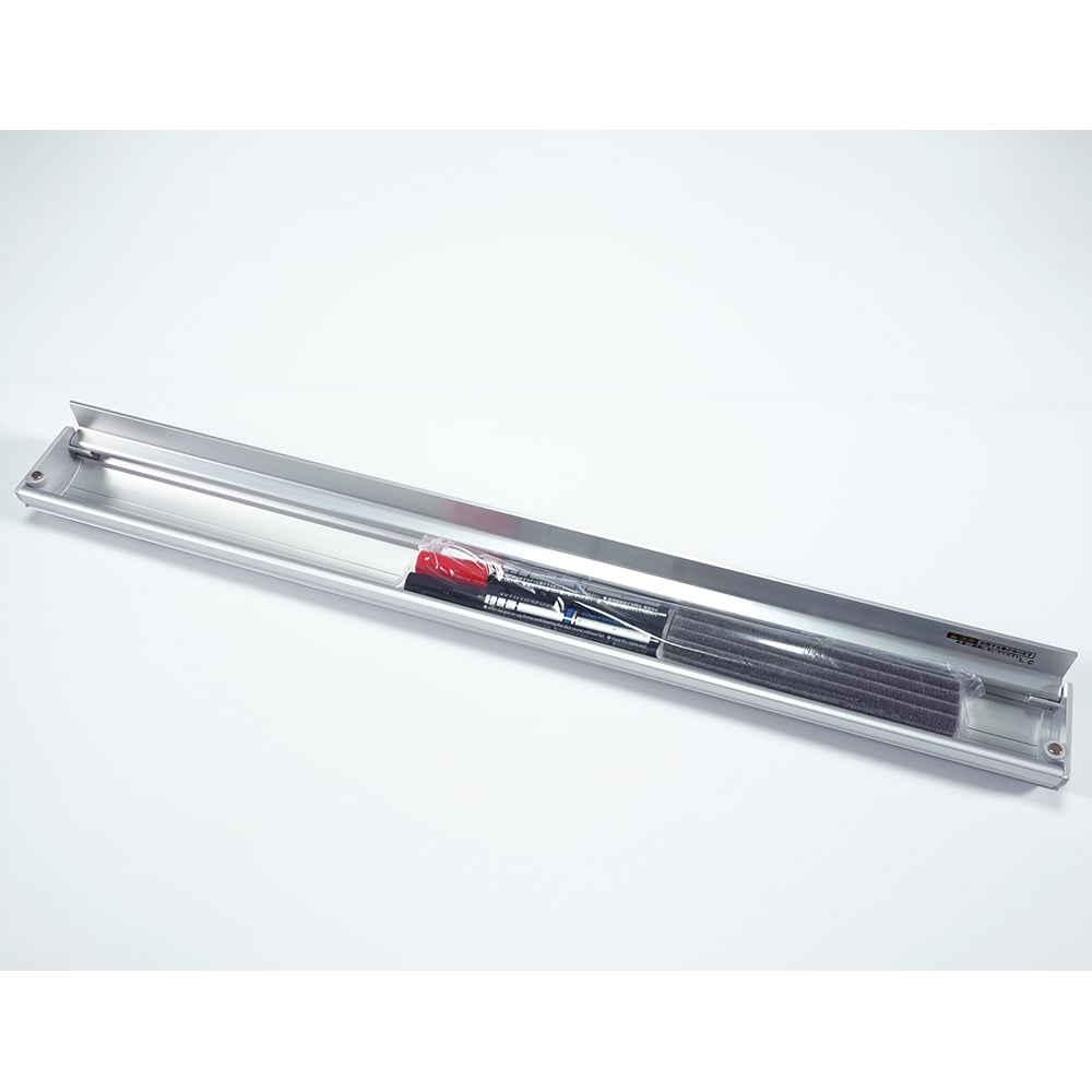 Whiteboard pen tray (opening type) 588 x 63.5 x 43.7 mm MLP-60 1 unit