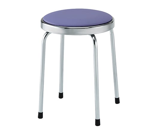 회전 스툴 블루 425×425×465mm PB-1 1 다리