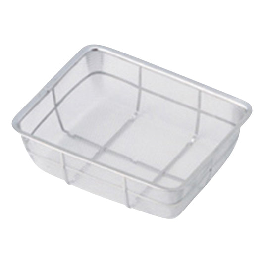 Stainless steel square extra deep net tray, 15 pieces (1 piece) 1 piece
