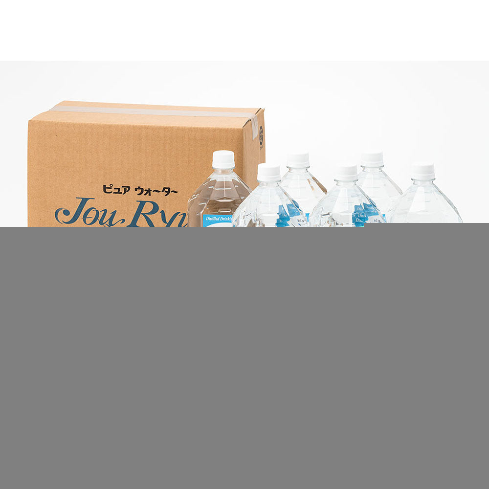 5-year shelf life water (Pure Water JouRyu) 6 bottles 2L 06-01005-52006 1 box (6 bottles)