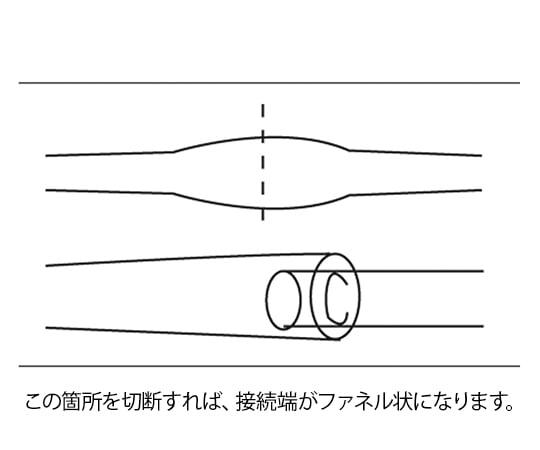 유니버설 버블 튜브 (내경Φ7.0~11.0mm・외경Φ10.0~15.0mm) 2806 1권