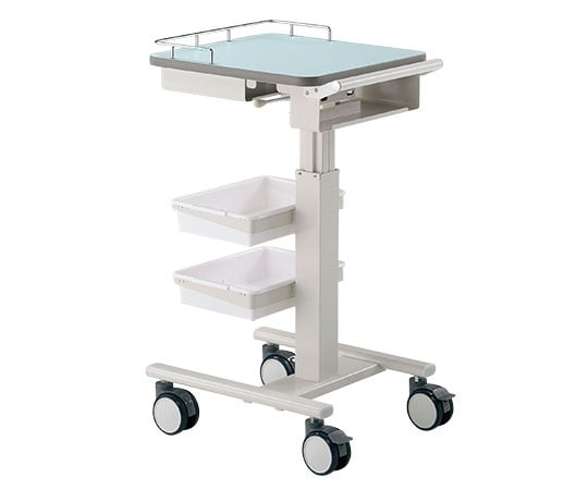 ナースカート（昇降タイプ） ブルー 1台