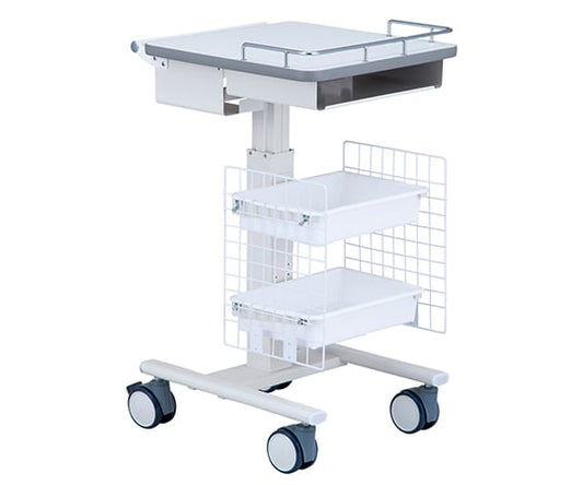 ナースカート（昇降タイプ）　ホワイト　N 1台