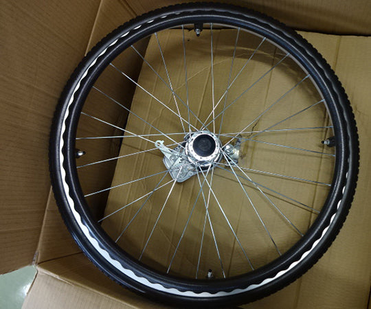 車椅子（介助ブレーキ付き）ALB用後輪（左右）18 1個